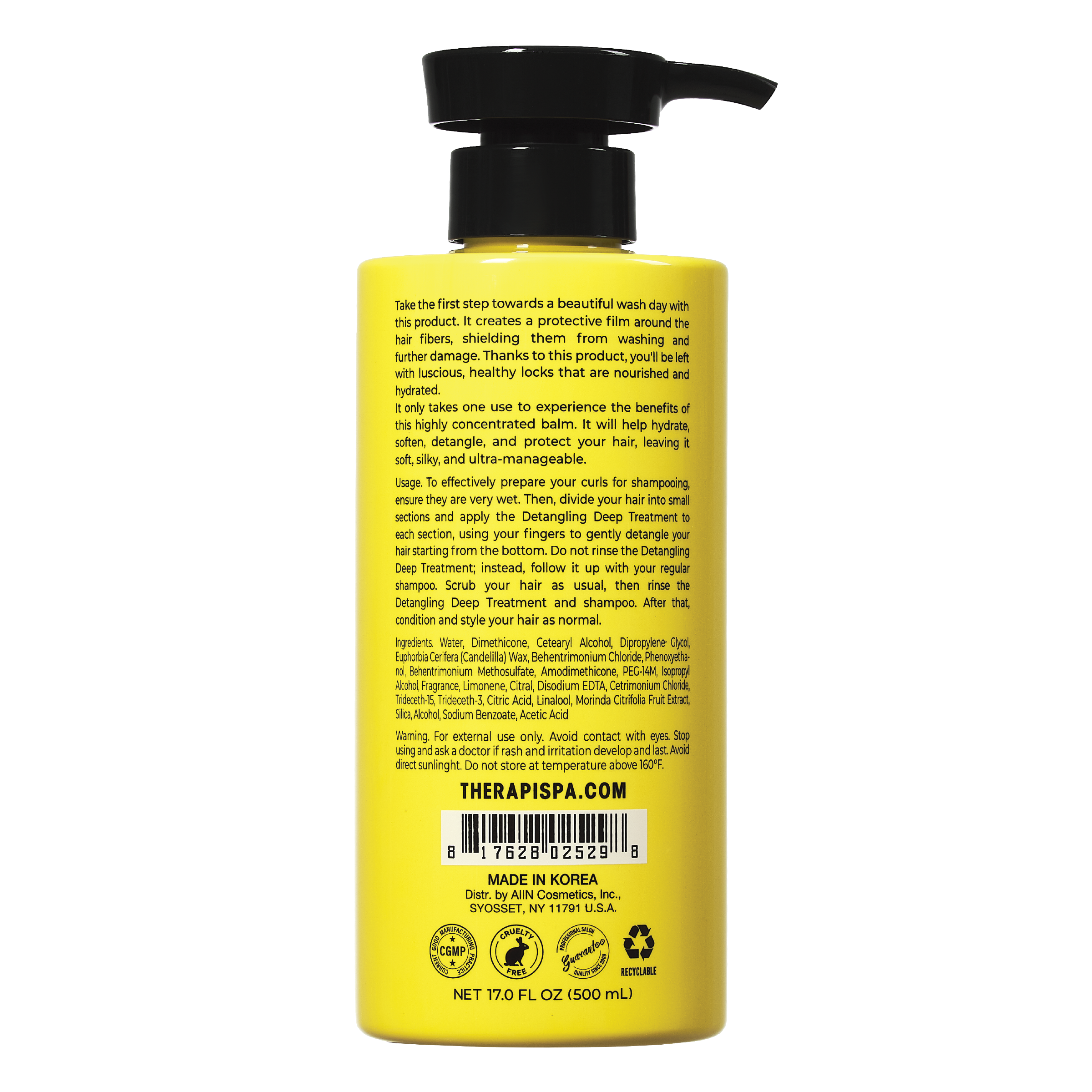 THERAPISPA Curl: Rise Above / Detangling Deep Treatment