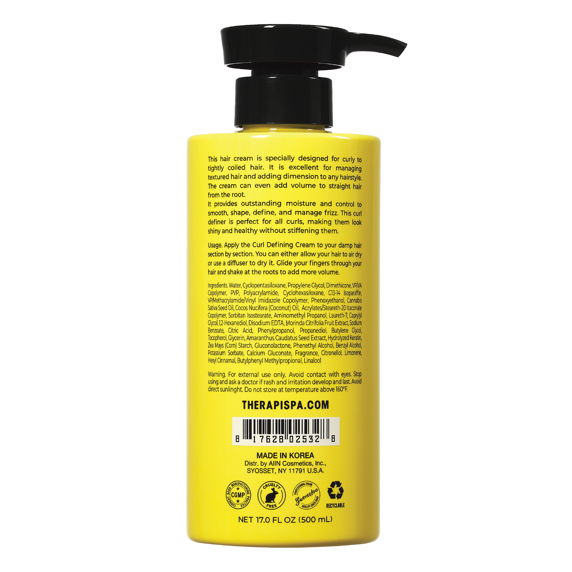 THERAPISPA Curl: Rise Above / Curl Defining Cream