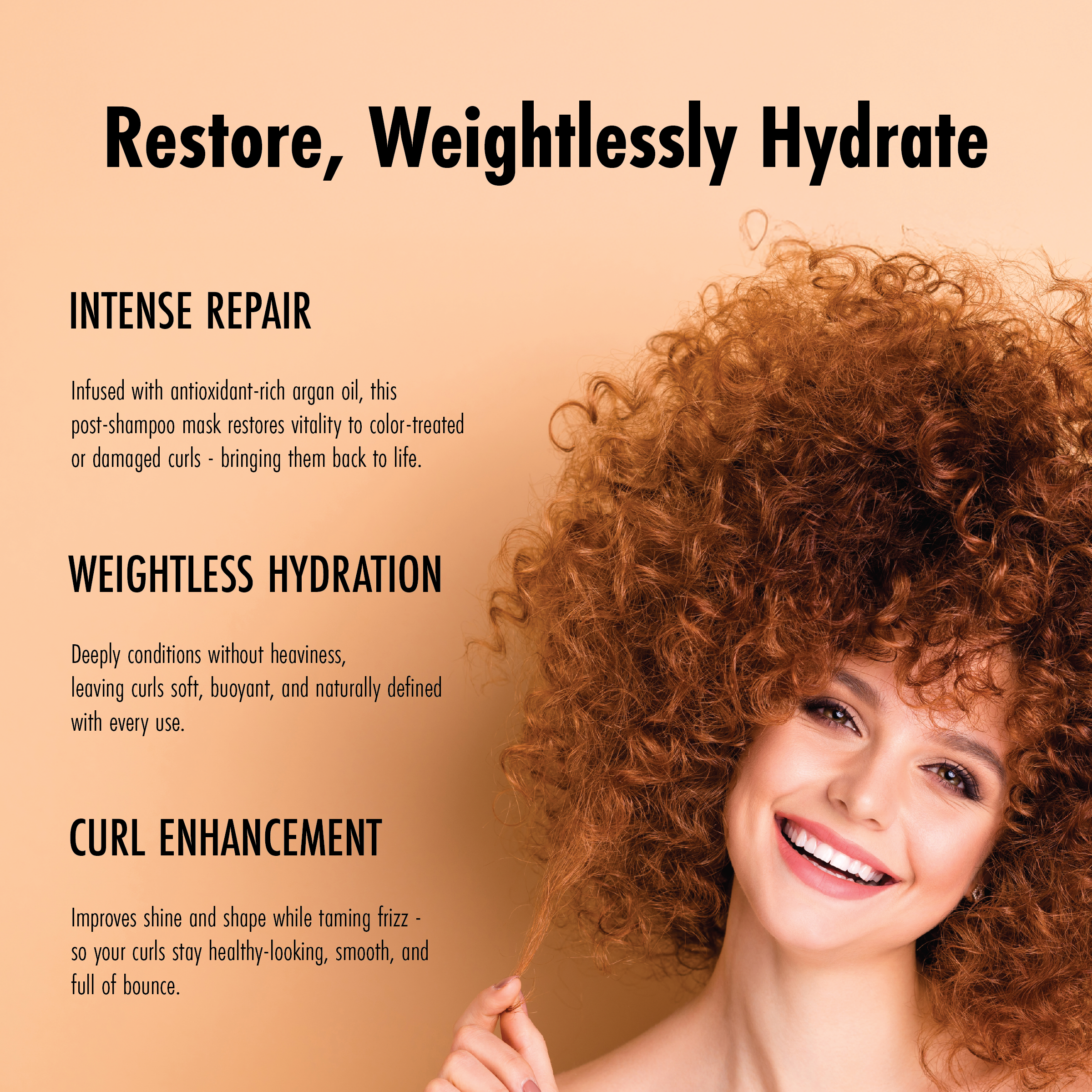 THERAPISPA Curl: Rise Above / Weightless Hydrating Mask