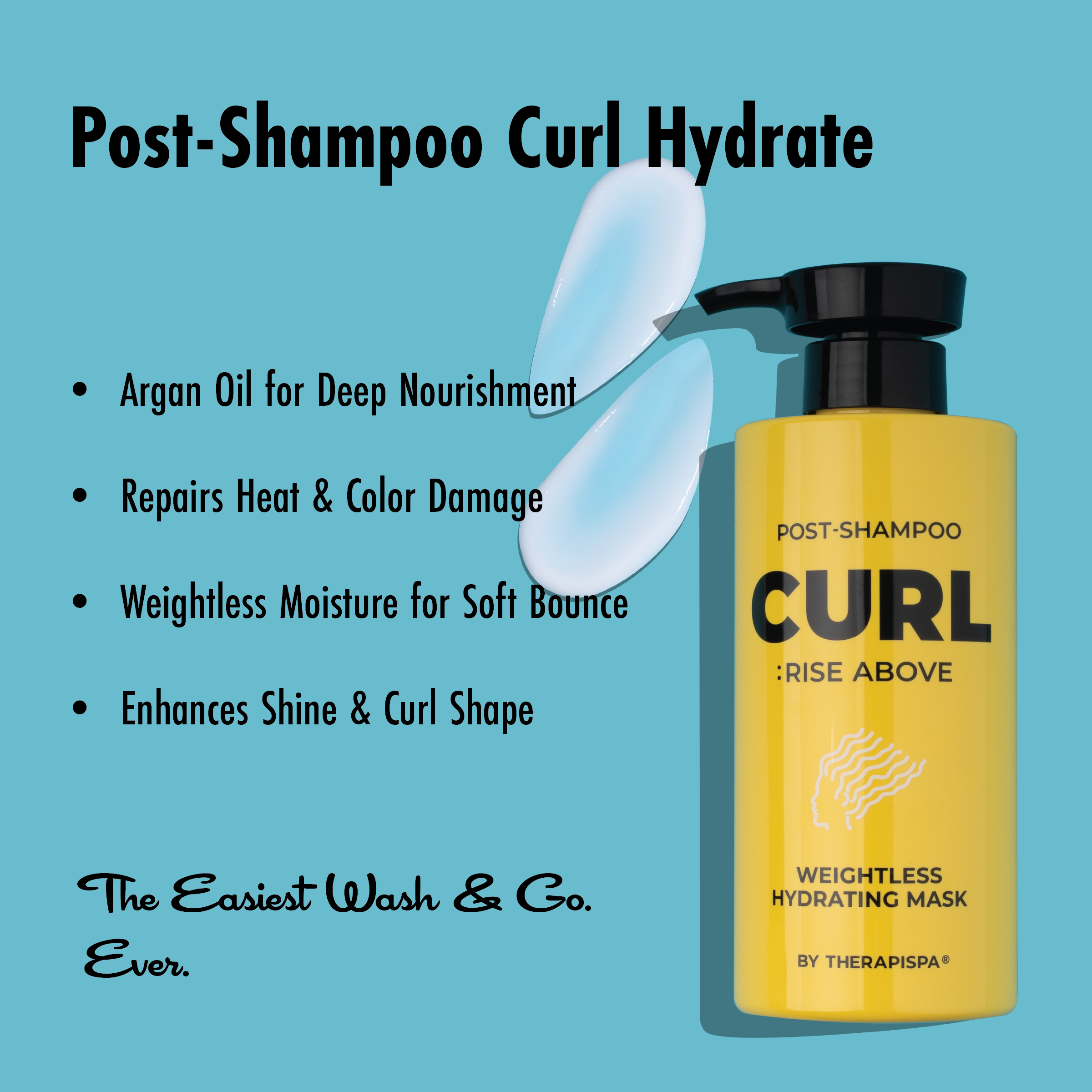 THERAPISPA Curl: Rise Above / Weightless Hydrating Mask