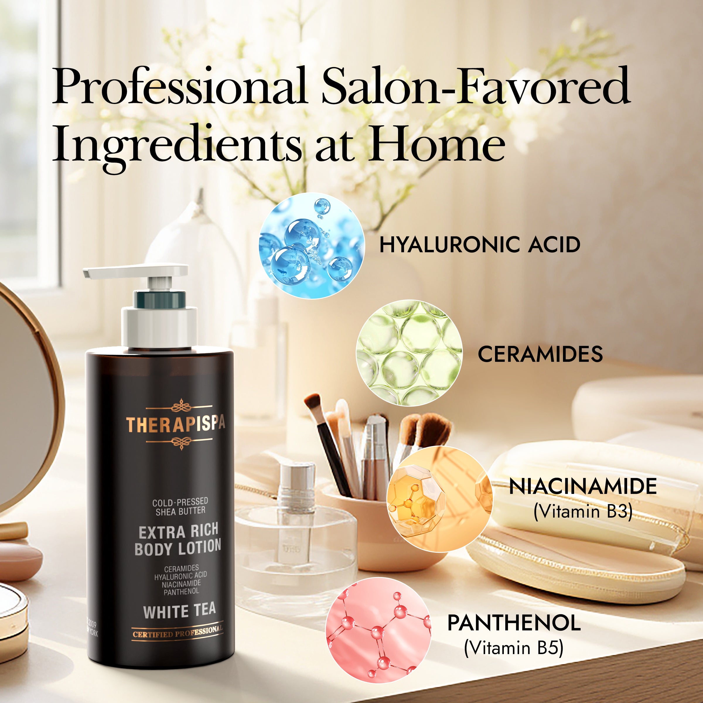 THERAPISPA Extra Rich Body Lotion / White Tea