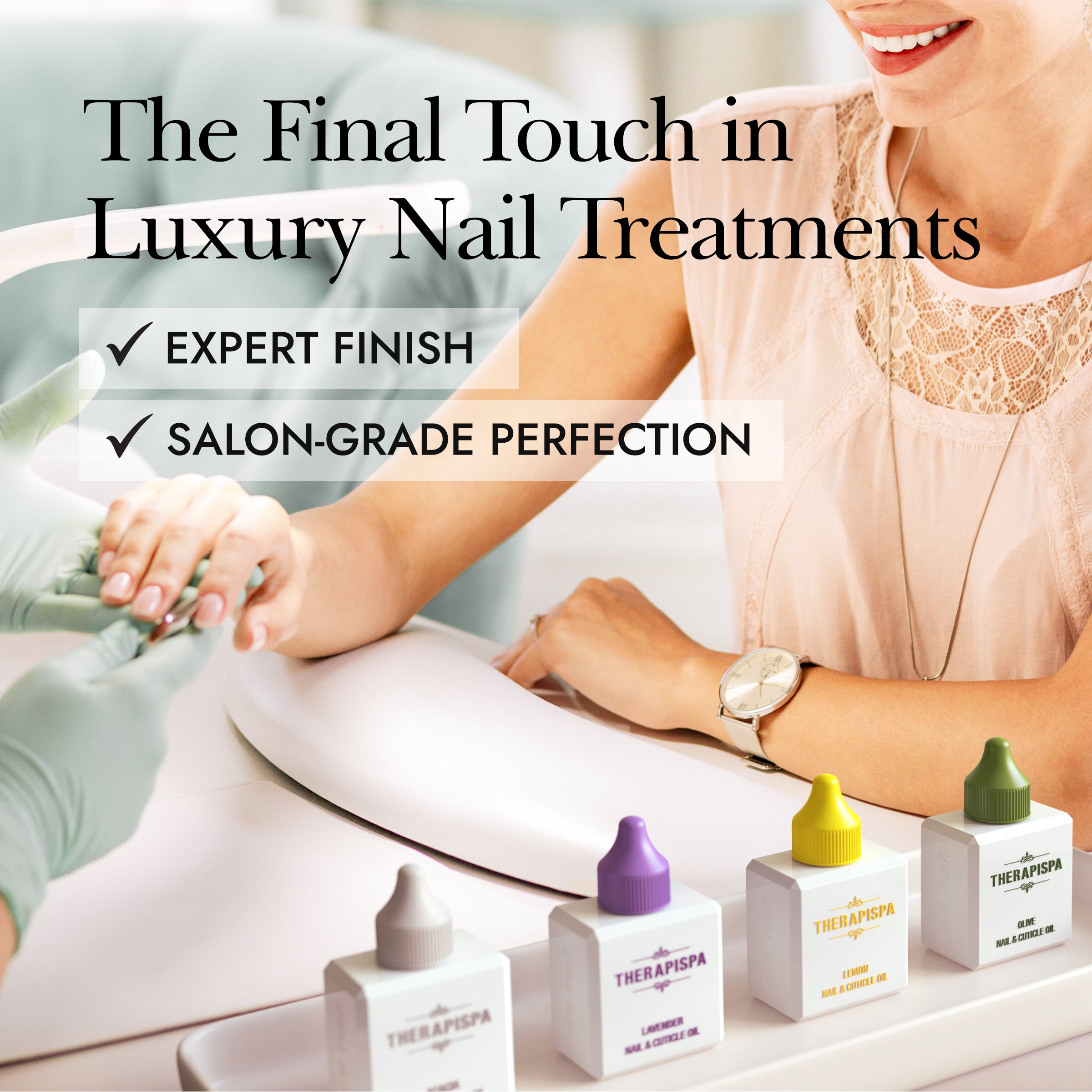 THERAPISPA Nail and Cuticle Oil / Lavender