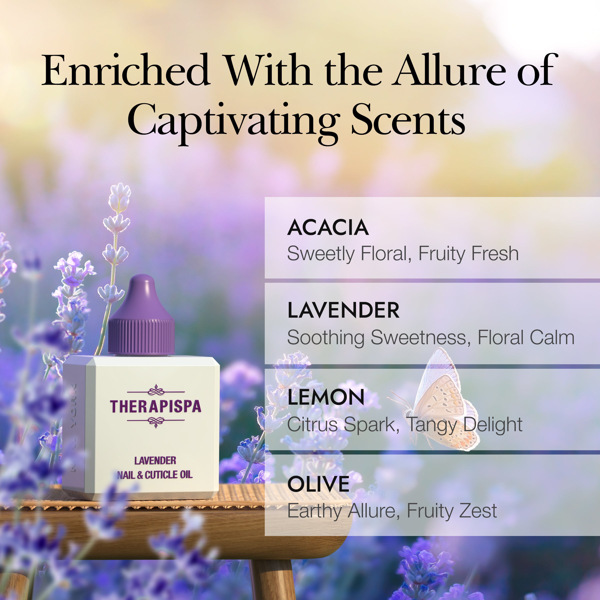 THERAPISPA Nail and Cuticle Oil / Lavender